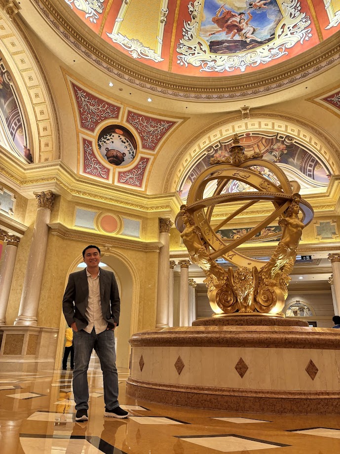 Travel reward — The Venetian Macau grand lobby